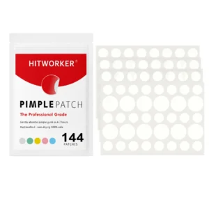 Dual-Size Microneedle Pimple Patches, Round Micro-Point Spot Covers,