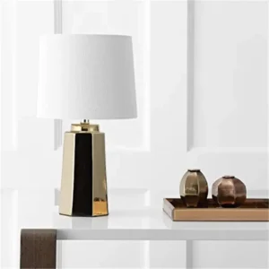 17-inch Gold-Plated LED Table Lamp Bedroom, Living Room,