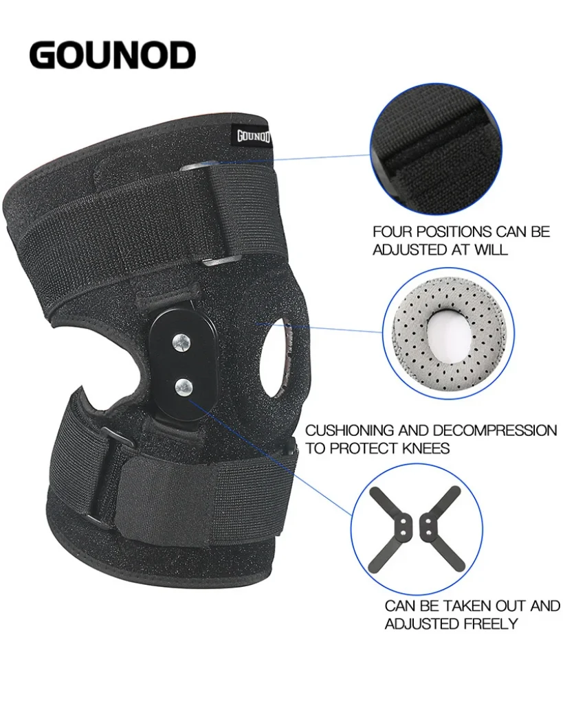 / GOUNOD Adjustable Hinged Knee Brace Knee Joint