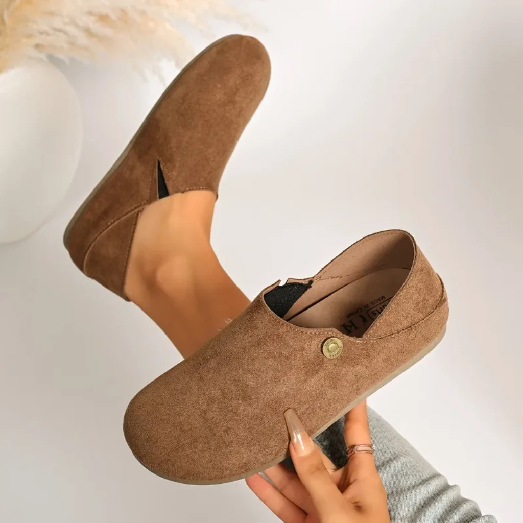 2026 Fashion Retro Round Toe Casual Women’s Flats