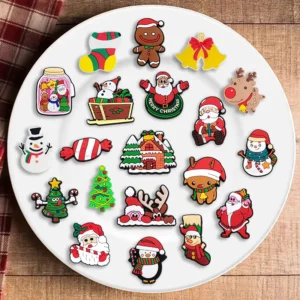 Christmas Cute Pet Shoe Charms Clog Sandals Shoes,Lovely