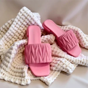 26SS Summer Selling Luxury Women’s Slippers Flat Sheepskin