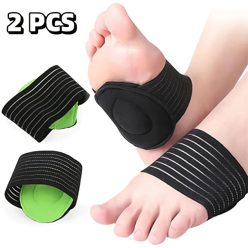 Unisex Foot Arch Support Insoles, Featuring Textured Grip,