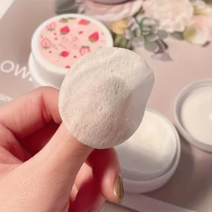 /Box Strawberry Nail Polish Remover Pads, Soft Absorbable