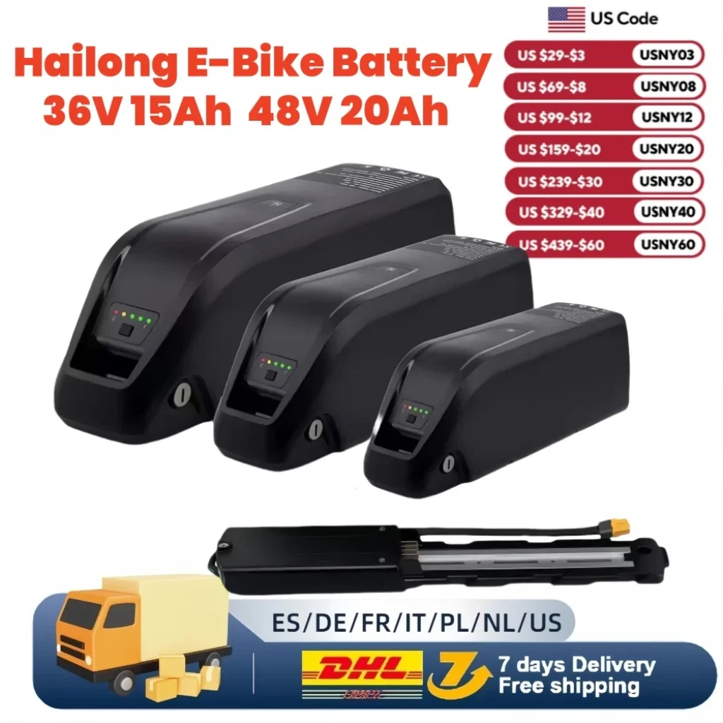 36V 48V 52V Hailong Ebike Battery Charger Full