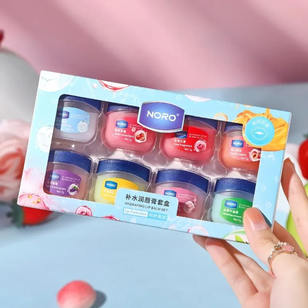 4-8-pack moisturizing lip mask set – provides long-lasting