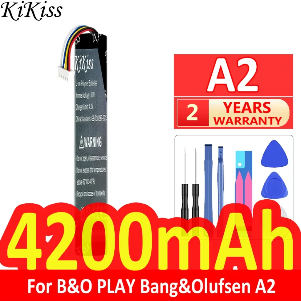 4200mAh KiKiss Powerful Battery Bang&Olufsen BeoPlay A2 Active