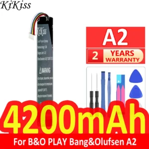4200mAh KiKiss Powerful Battery Bang&Olufsen BeoPlay A2 Active