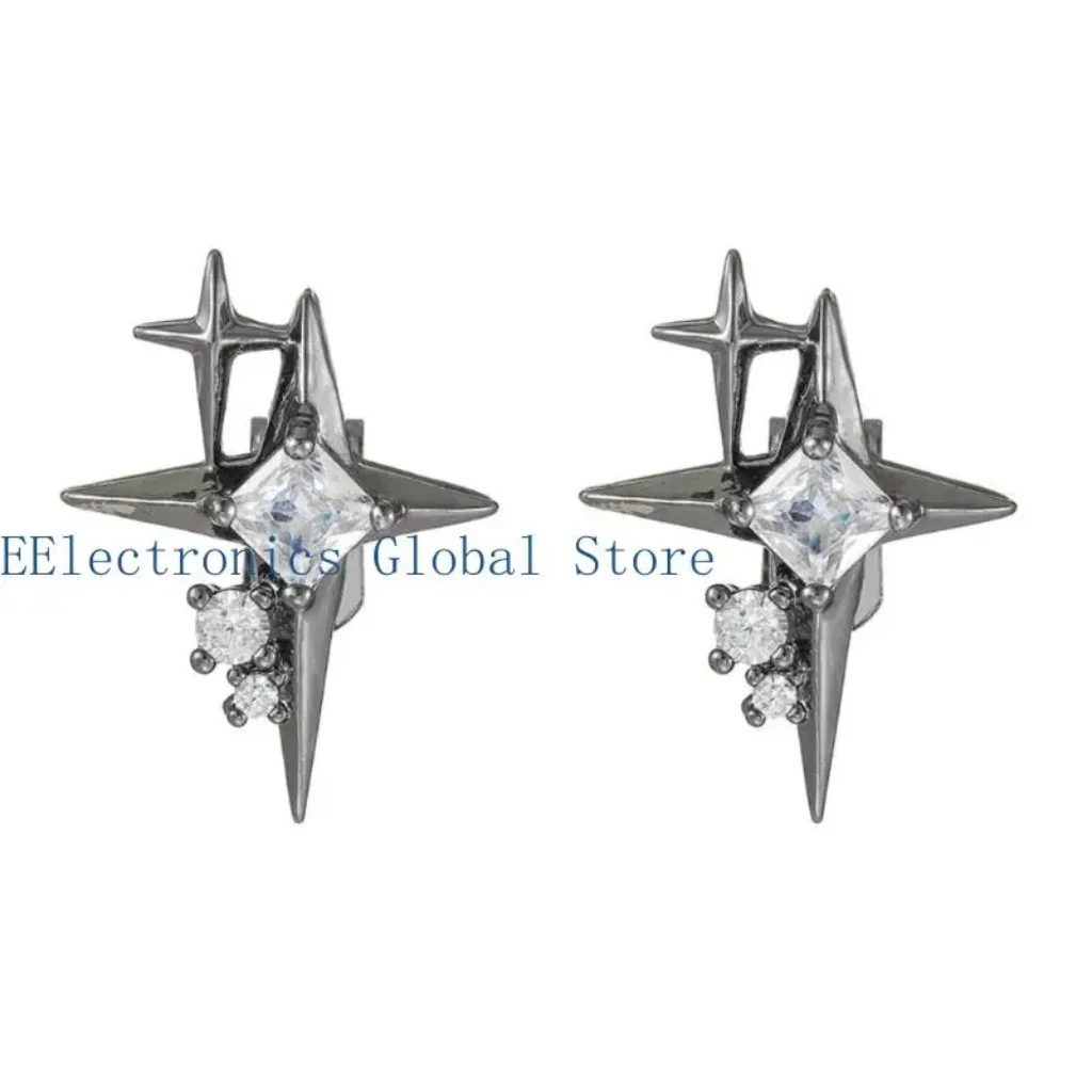 462B Elegant Zircon Studded Ear Clip Freeclip 1/2