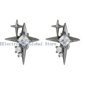 462B Elegant Zircon Studded Ear Clip Freeclip 1/2