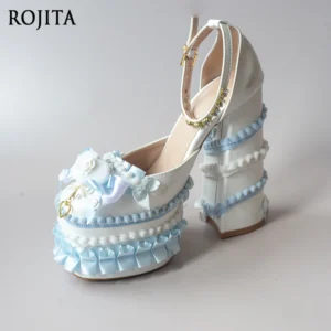 5 Cm Waterproof Platform Fashion Comfort Lolita Sweet