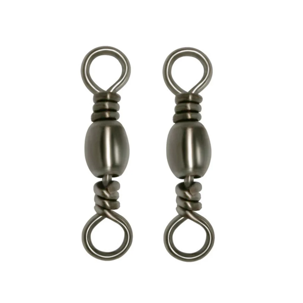 50- Fishing Connector Barrel Swivel Carbon Steel Sea