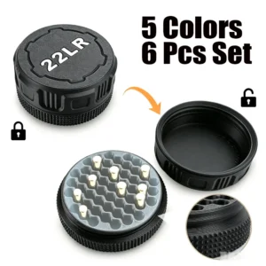 Ammo Storage Box .22LR 55 Rounds Ammunition Case