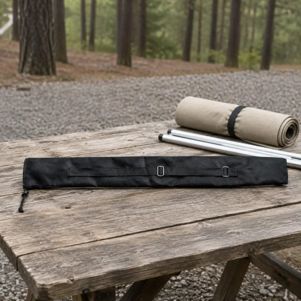 Adjustable Awning Support Pole Aluminum Alloy Telescopic Rod