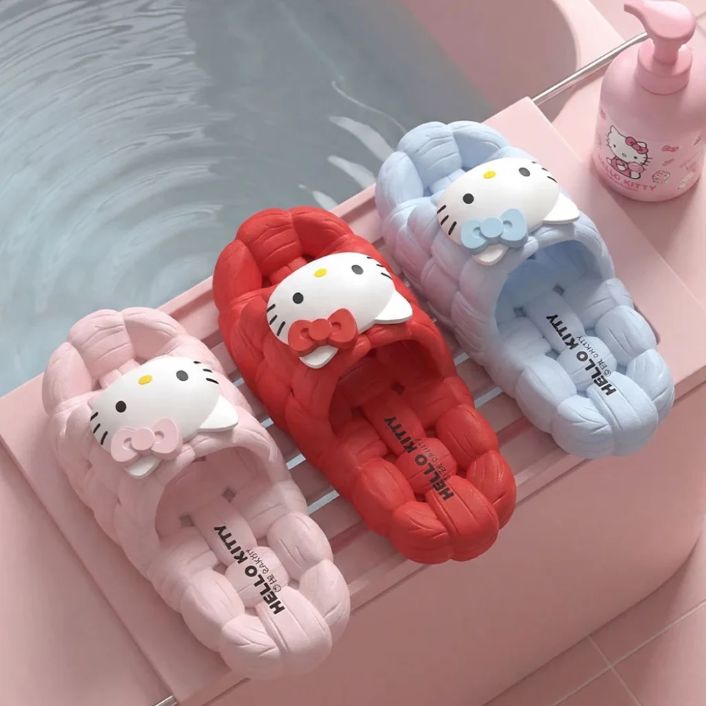 Anime Hello Kitty Women’s Thick Bottom Non slip