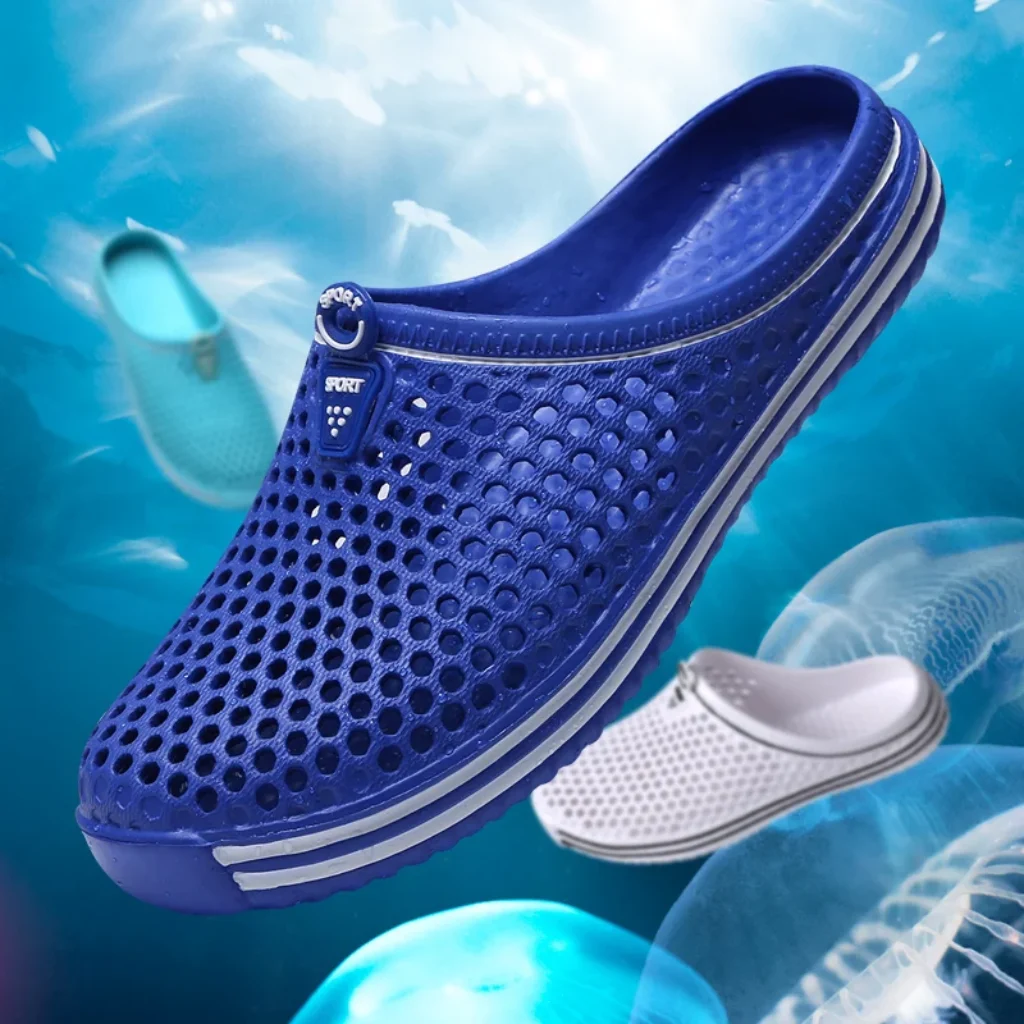 Aqua Shoes Unisex Hollow Out Slippers Casual Couple