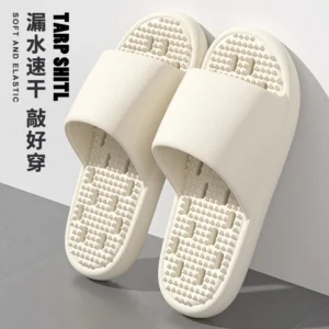 Bathroom bath anti-slip slippers, all-season indoor home leakage