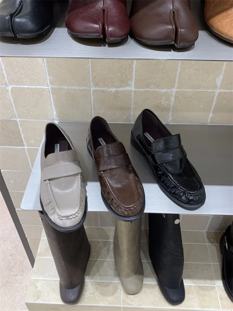 British Style Platform Loafers Women 2025 Plus Size