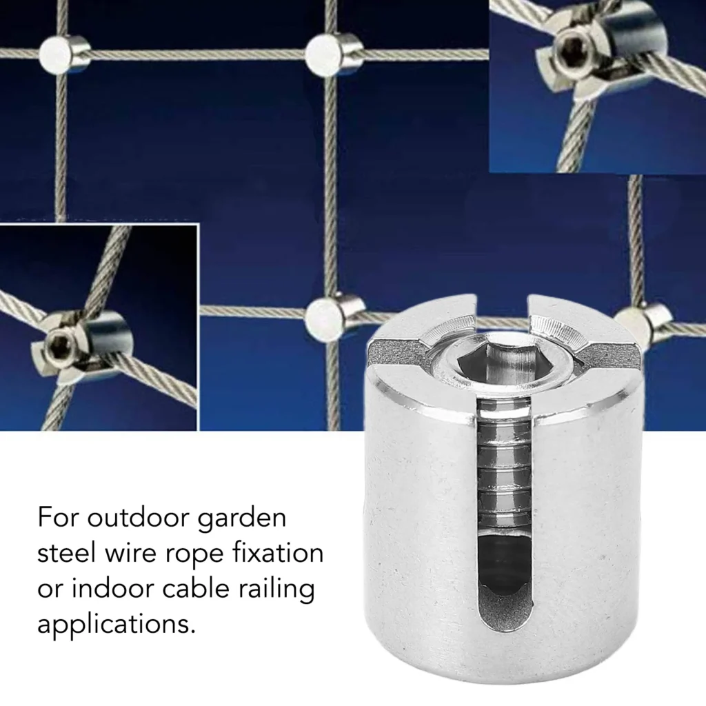 Cable Clamp Stainless Steel Wire Railing Clamp Fastener
