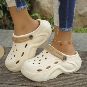 Chunky Platform Clogs Sandals Women 2024 Summer Soft