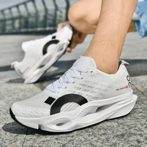 Fashion Sneakers Men Mesh Casual Running Shoes Lac-up