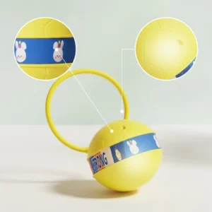 Foot-Swing Skip Ball Battery-Powered Skip Ball Hoop Flexible