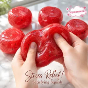 Handmade Watermelon Slushy Squishy Toy Soft Slow Rebound