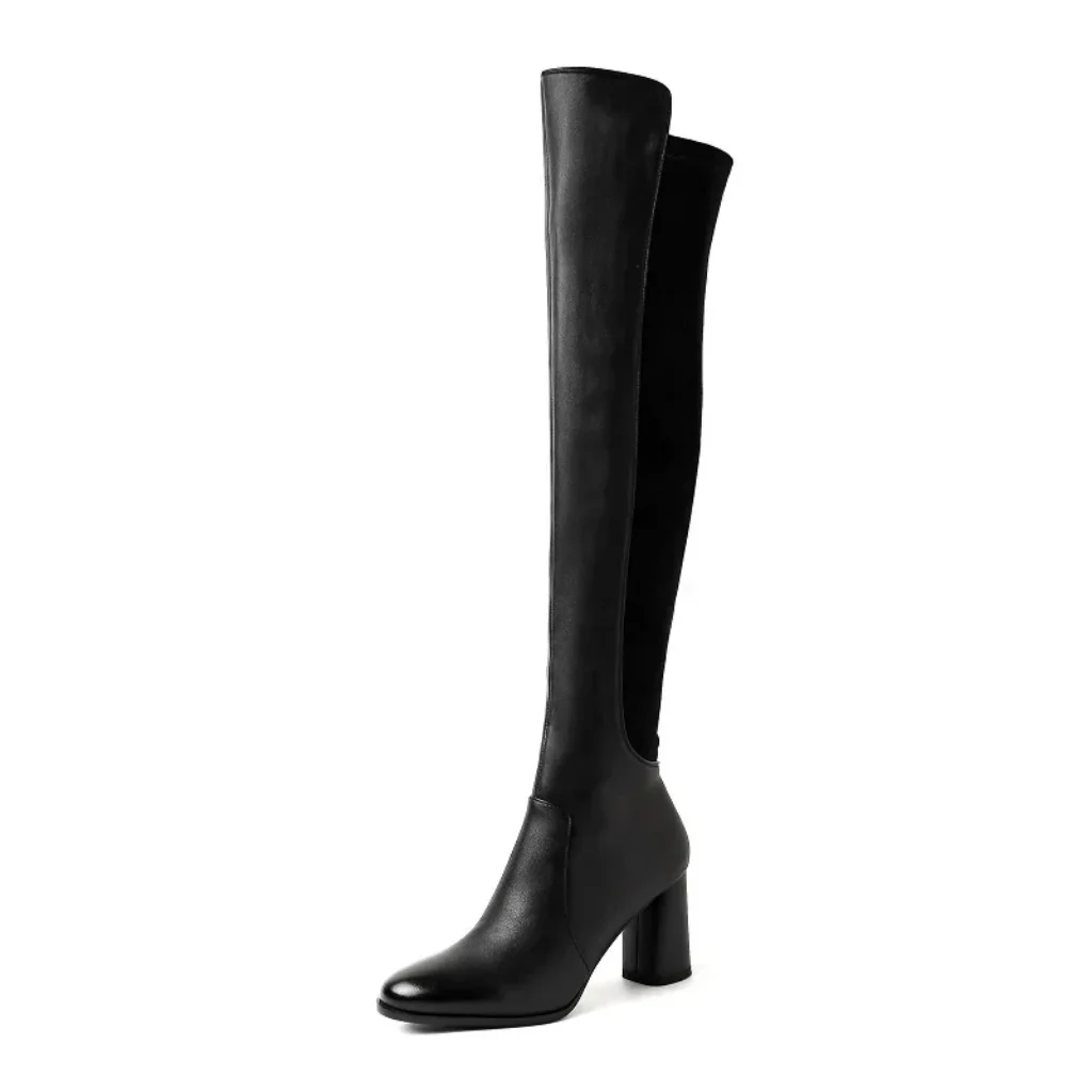 High Boots Over-The-Knee Woman Shoes Heel 7.5 CM