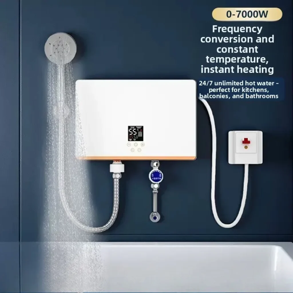Instant Electric Water Heater, Intelligent Constant Temp Aluminum