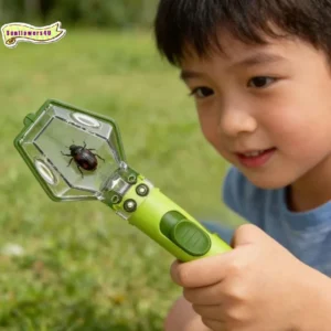 Kids Bug Catcher Insect Viewer Box 2X Magnifier