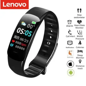 Lenovo C1 Plus Smart Watch Men Women Bluetooth