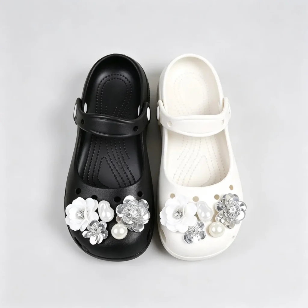 Mary Jane Ballet Clogs, Women’s Outdoor Slip-On Sandals,