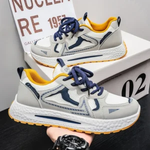 Men Sports Shoes Trendy Mesh Breathable Outdoor Soft