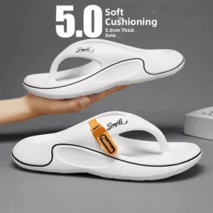 Men’s Summer Beach Sandals Comfortable Slip-On Anti-Slip Odor-Resistant