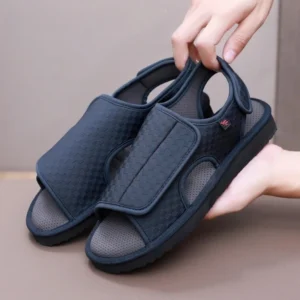 Men’s Women’s Diabetic Shoes Black Light Summer Breathable