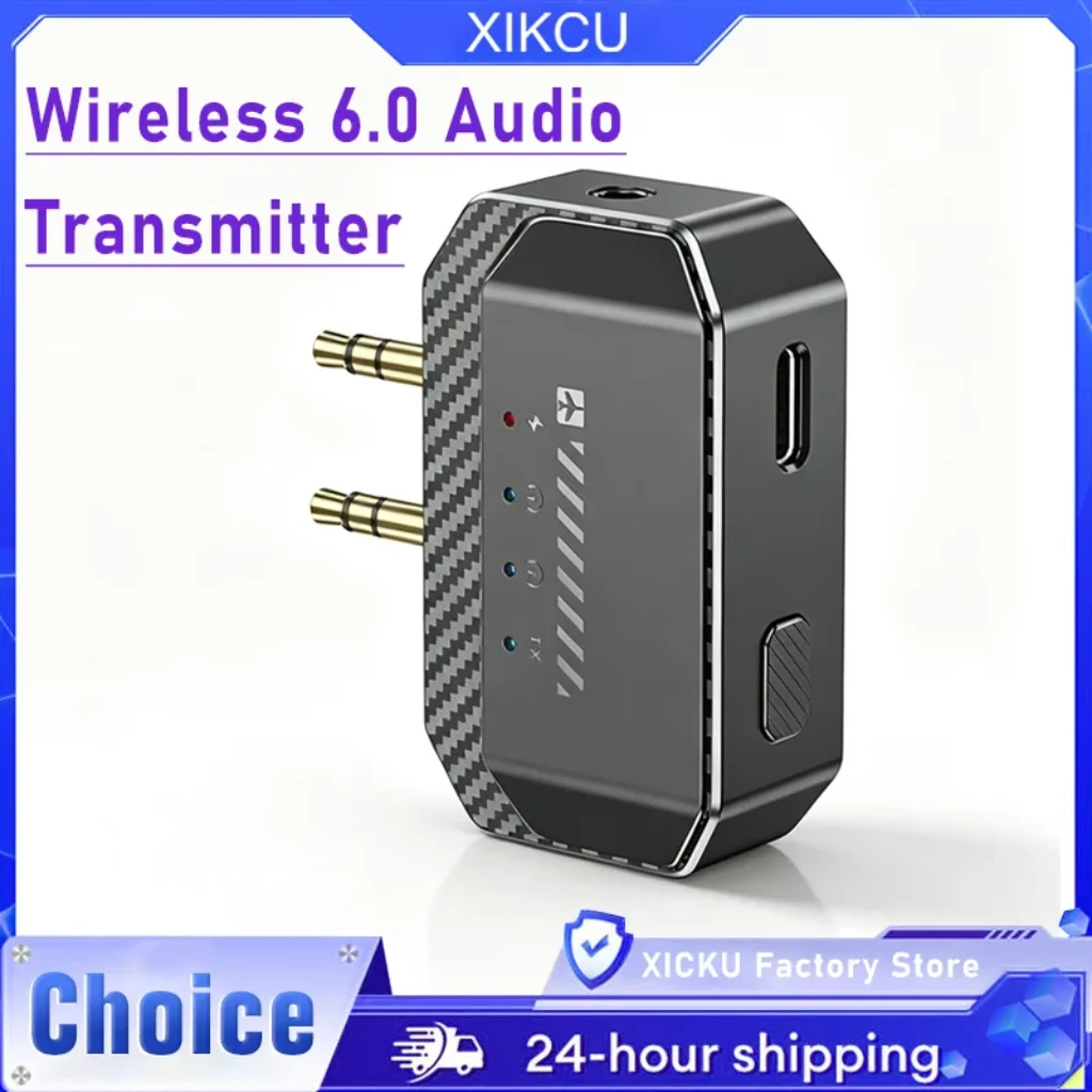 Mini GT36 Airplane Wireless Audio Transmitter Space Saving