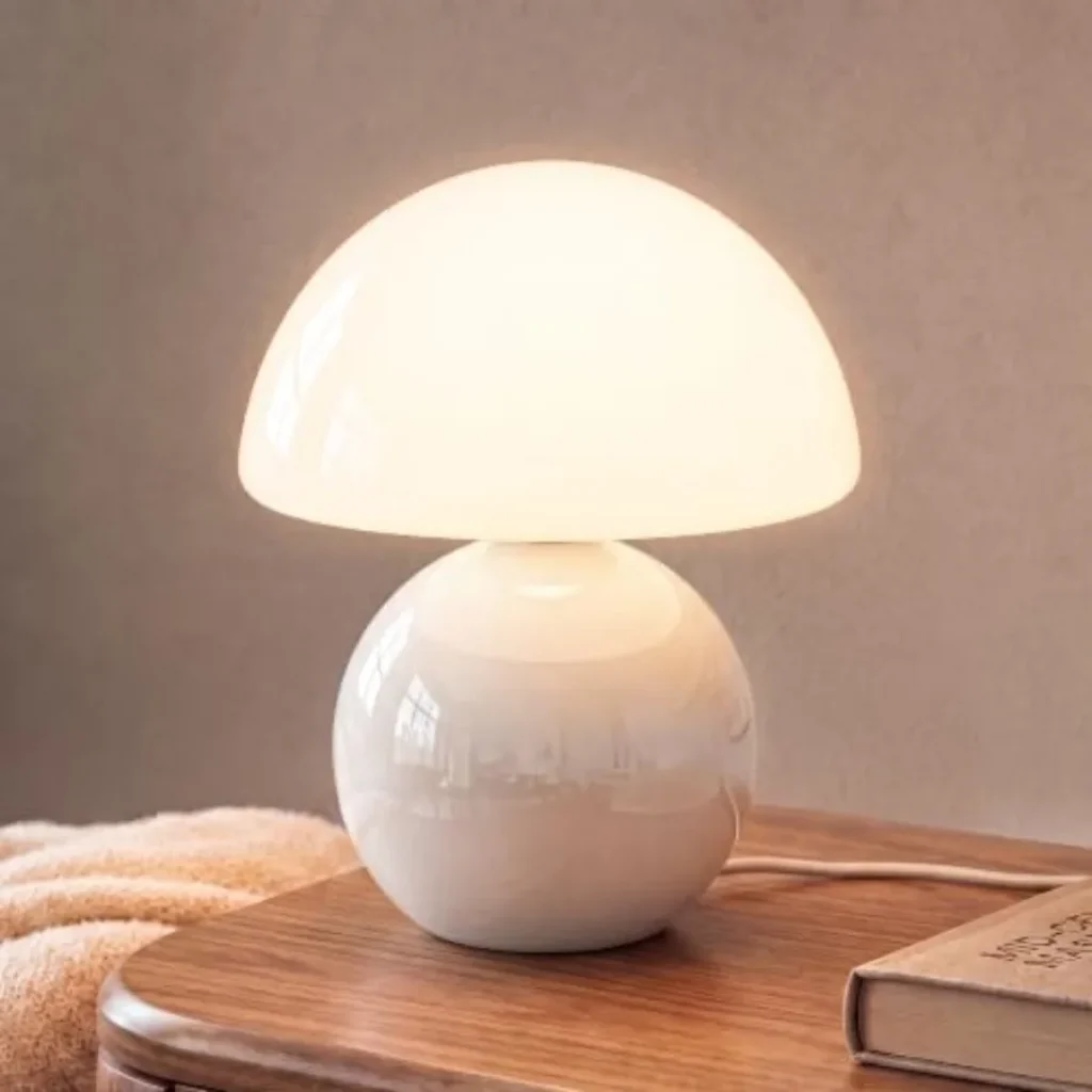 Mushroom Lamp Table Lamp Bedroom, Desk Bedside Small