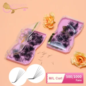 6D 10D 500 Fans M L Curl 6mm