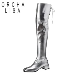 ORCHA LISA 2025 Sexy Female Thigh Boots Round