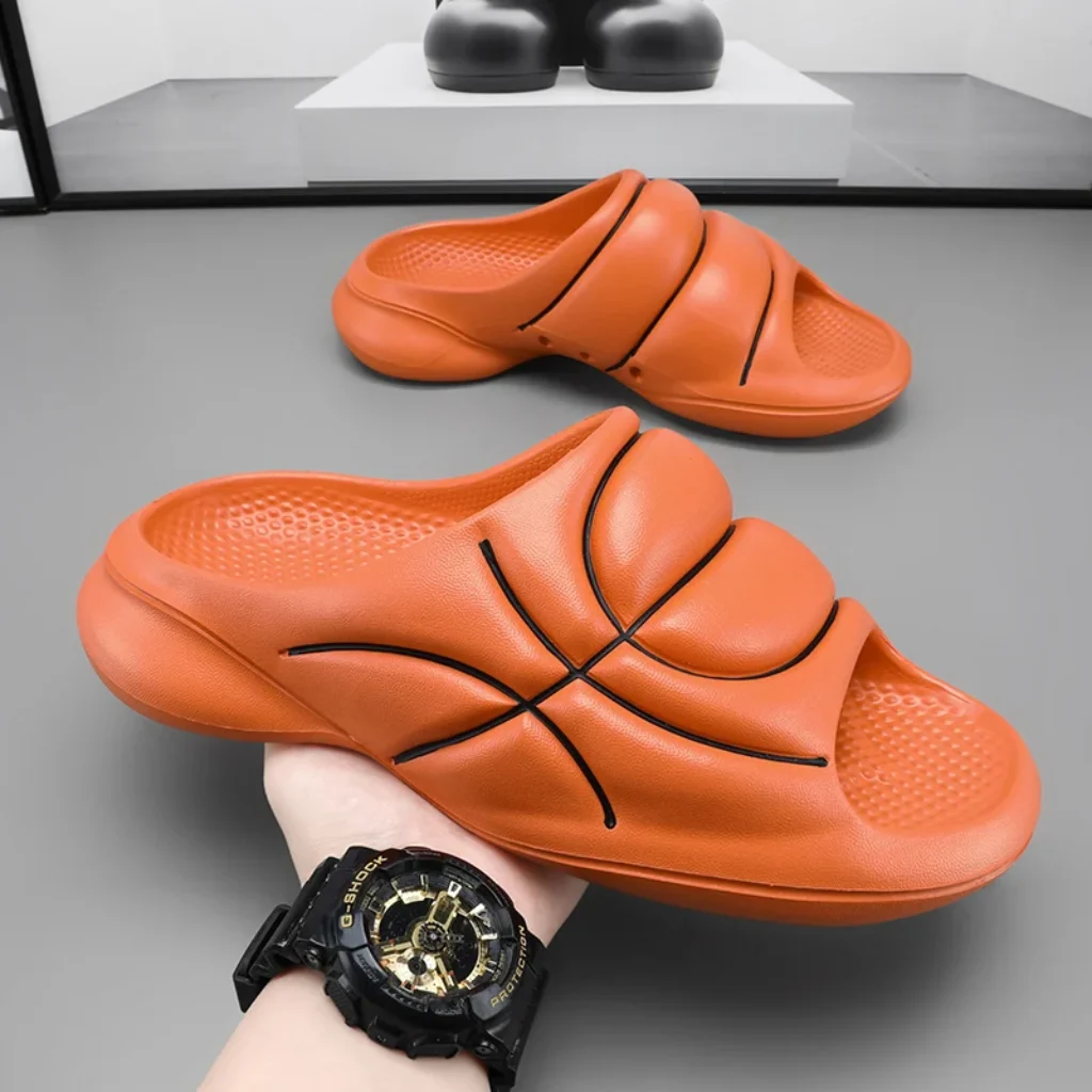 Outdoor Summer Thick-Soled 5 Sports Slippers Men’s Basketball