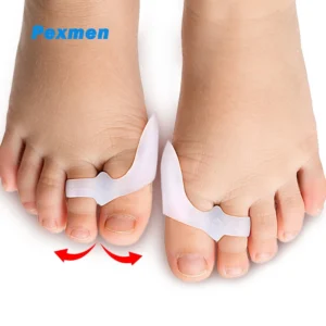 Pexmen 2/ Toe Spacers Bunion Corrector Kids Toe