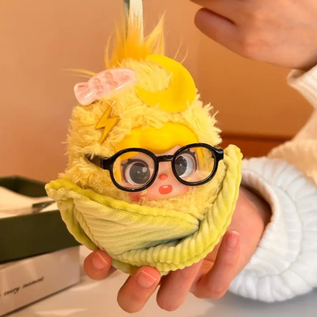 Plush Corn Doll Keychain Cute Cartoon Bag Hanging