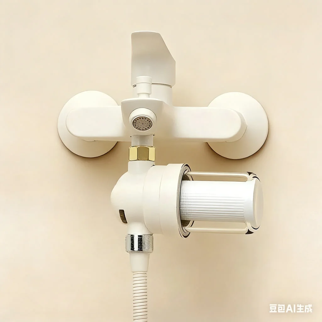 Pre-shower head, shower set home use, scale chlorine