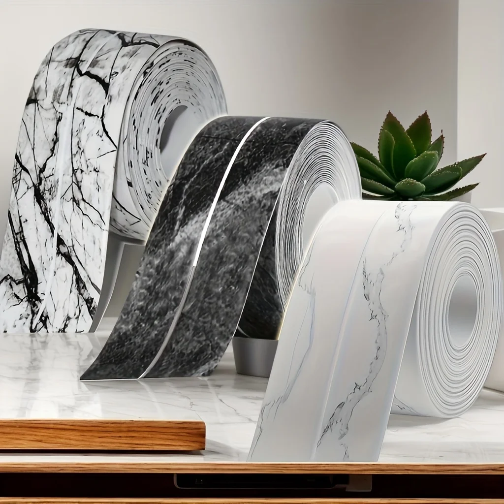 PVC Waterproof Sealing Tape Bathroom Toilet Caulk Tapes
