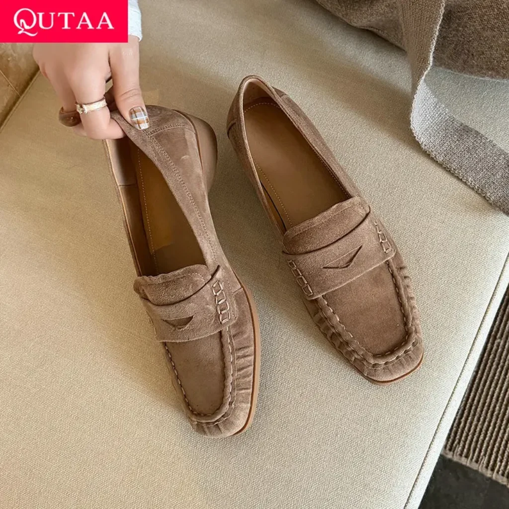 QUTAA 2026 News Fashion Women Pumps Shoes Kid