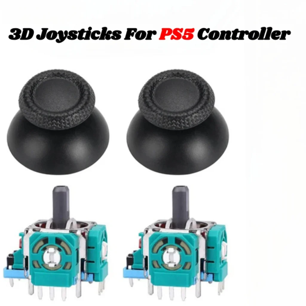 Replacement 3D Analog Joysticks Thumb Sticks Playstation 5