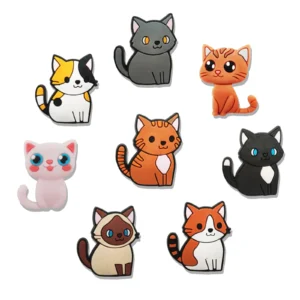 Shoe Charms Crocs Shoe Decoration Cute Cat Premium