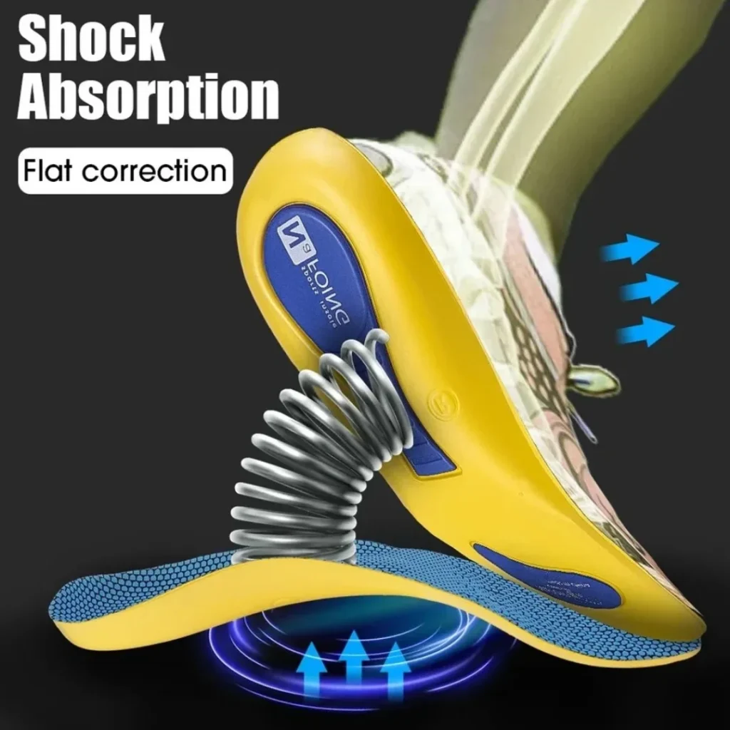 Sport Insoles Shoes Sole Orthopedic Insoles Shock Absorption