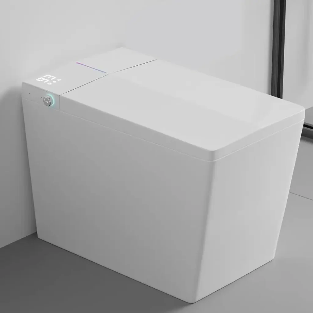 Square Smart Toilet Tank Built-in,Square Auto lush, Rectagnle