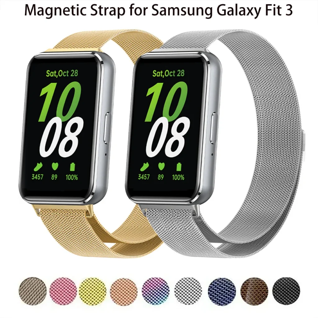 Stainless Steel Strap Samsung Galaxy Fit 3 Smart